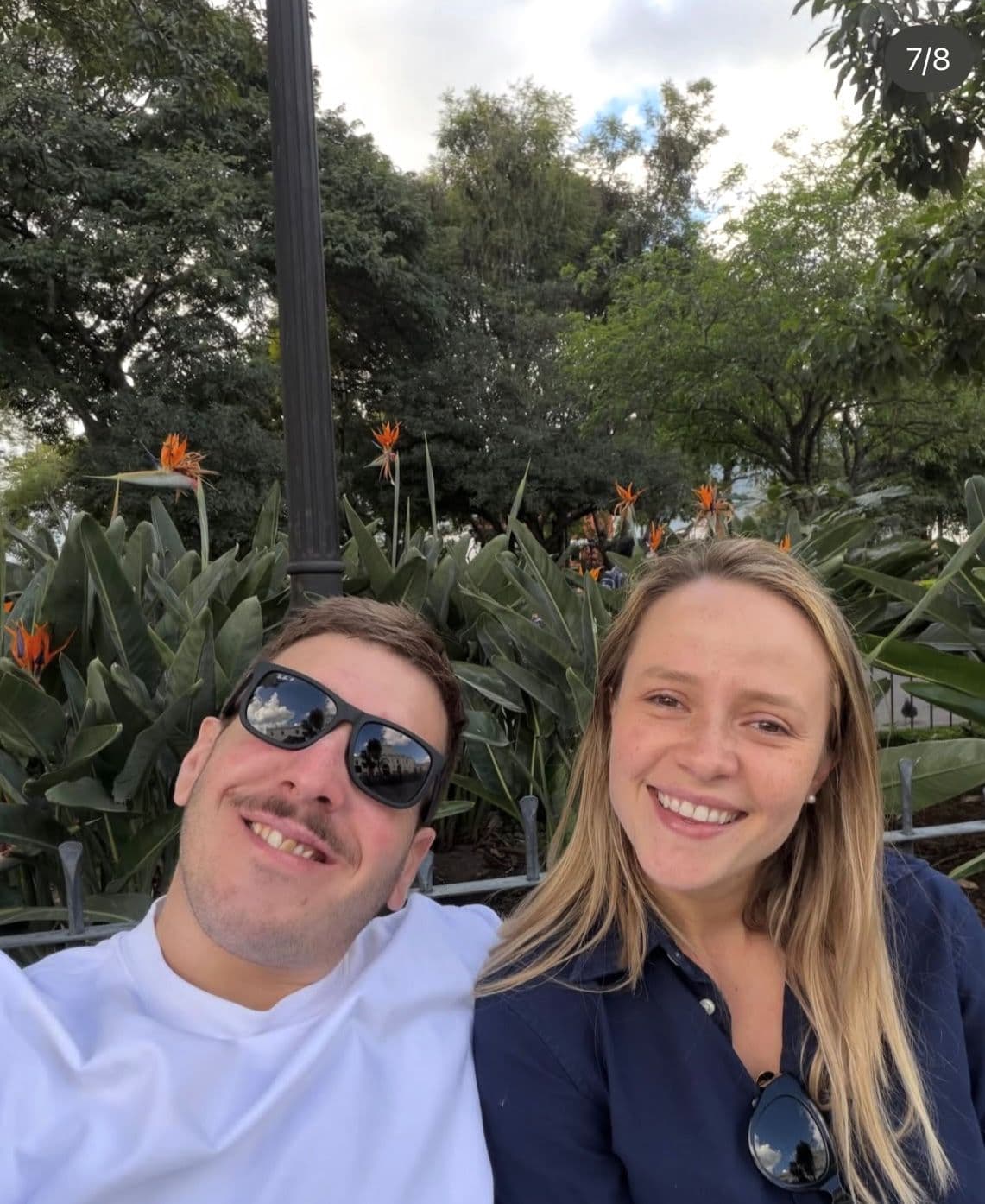 Marilú y Fran juntos en un momento especial